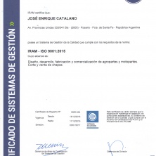 RECERTIFICACION DE LAS NORMAS ISO 9001:2015